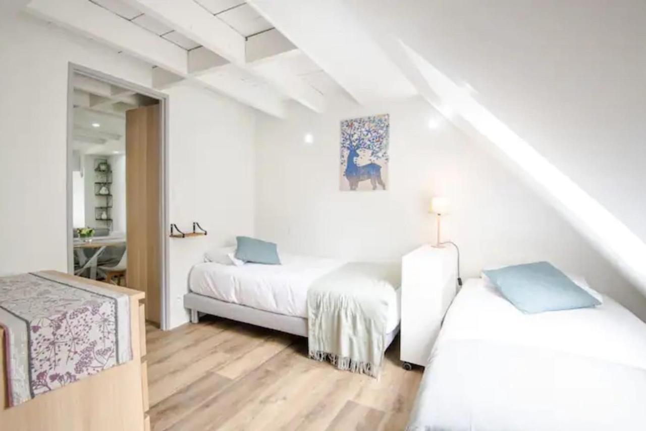 Comfortable Air-Conditioned T3 In The Heart Of Amboise With Parking Space Exteriör bild